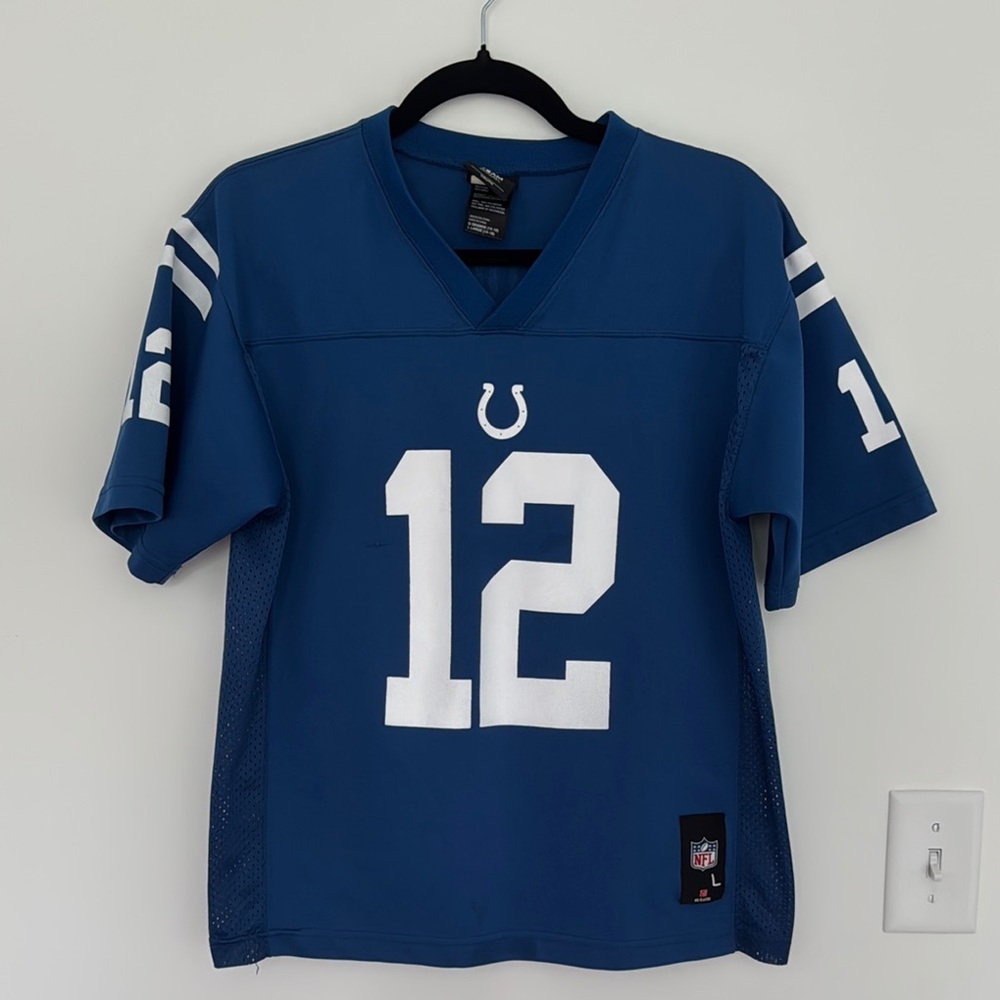 NFL Team Apparel Youth Andrew Luck Jersey - Size (14/16)
